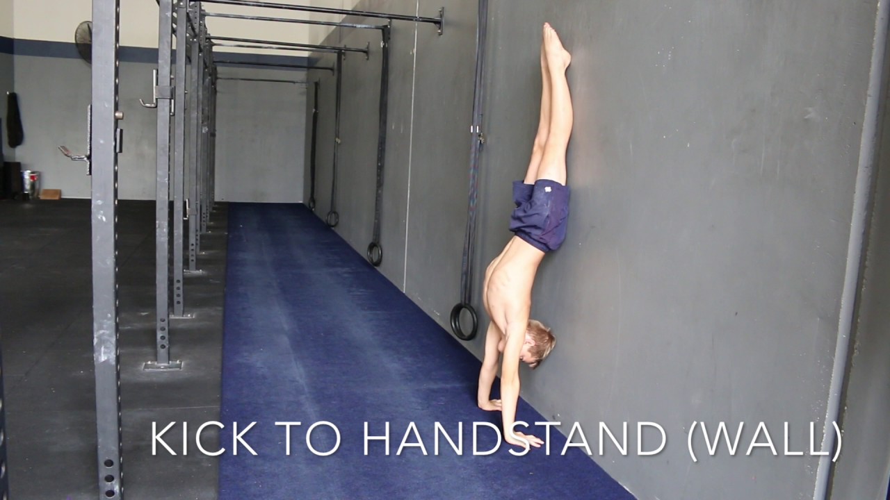 Kick To Handstand Wall - YouTube