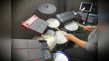Using a Line 6 HX Effects on the Nord Drum 3P, Octapad & Wavedrum.