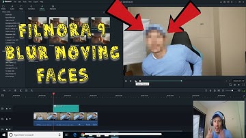 Filmora 9: How to Blur/Hide Moving Faces (Super Easy)