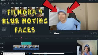 Filmora 9: How to Blur/Hide Moving Faces (Super Easy)