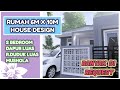 Salah satu desain rumah 6x10 terkeren. rumah di tanah terbatas bs sekeren ini