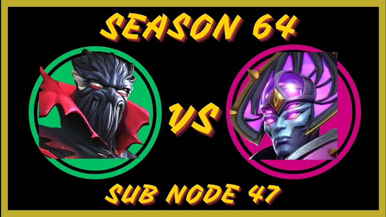 MCOC AW • Symbiote Supreme vs Imperiosa • Node 47