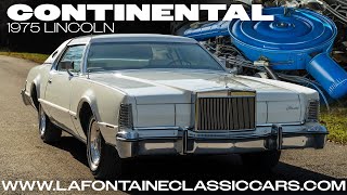 1975 Lincoln Continental MKIV Review