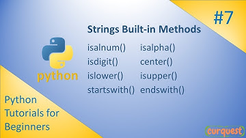 Python - (7) - String built-in methods - 2