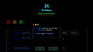 JavaScript problem day 28 nterview question 2 #js #computer #coding #webcoding #javascript#code#web