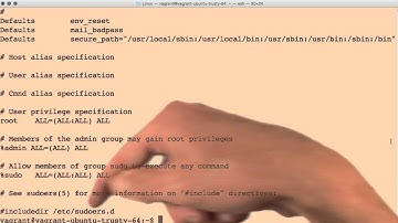 Introduction aux sudoers etc.