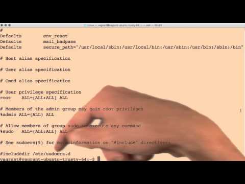 Introduction to etc sudoers