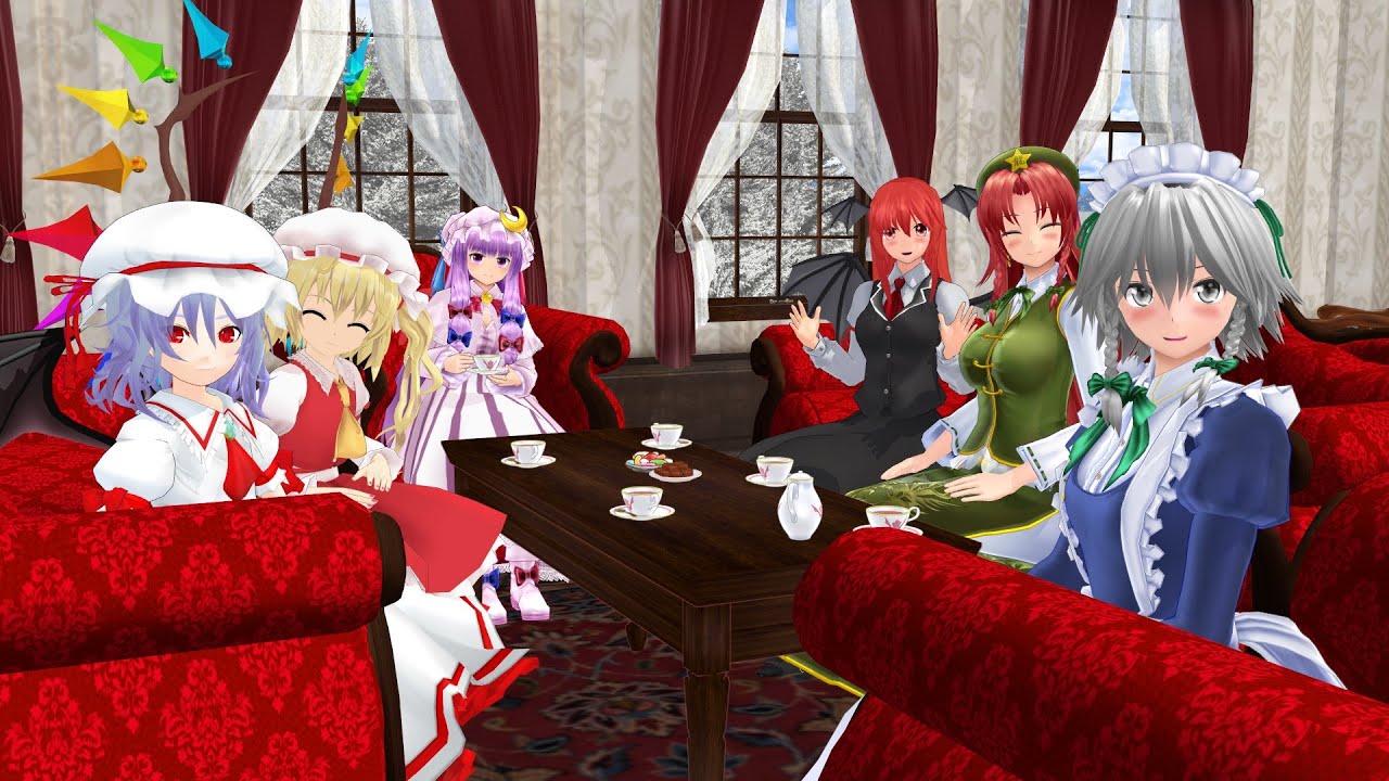 【東方MMD】紅魔の素敵なふゆやすみ