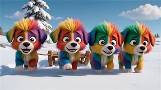Teamwork Makes Us Strong 💪 | Fun Animal Stories and Songs for Kids.