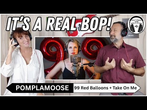A PERFECT MASHUP! Mike & Ginger React to 99 RED BALLOONS/TAKE ON ME MASHUP by POMPLAMOOSE