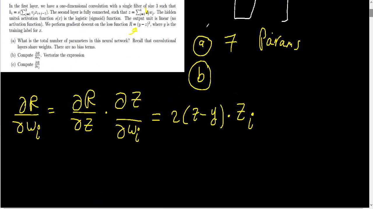 S7 Q3 1d convolution example - YouTube