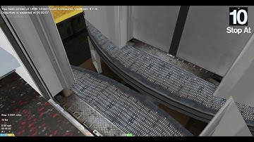 OpenBVE | R142 (5) Train | Car to Car View |