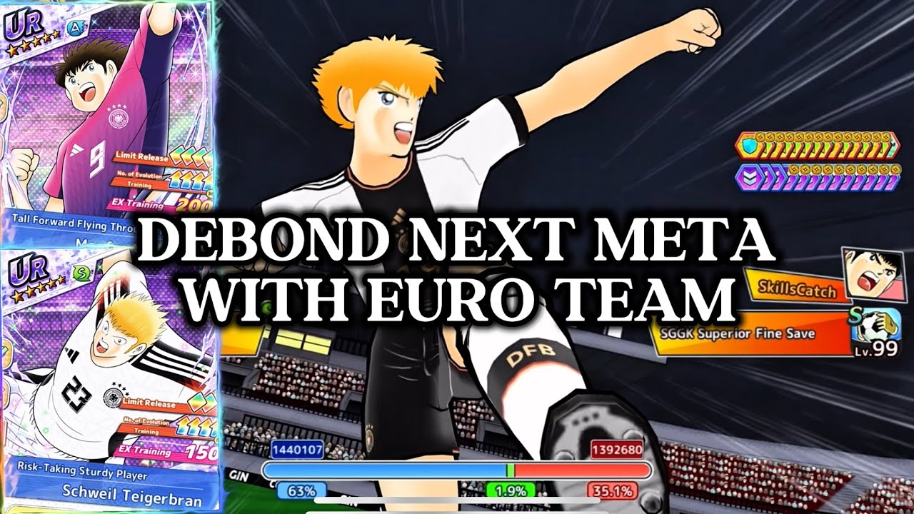 REVIEW MARGUS & TEIGERBRAN REVAMP WITH DEBUFF TEAM VS ASIAN BIG SHIELD. CAPTAIN TSUBASA DREAM TEAM