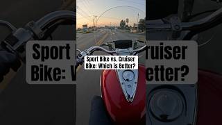 Sport Bike Vs. Cruiser Bike Which Is Better?