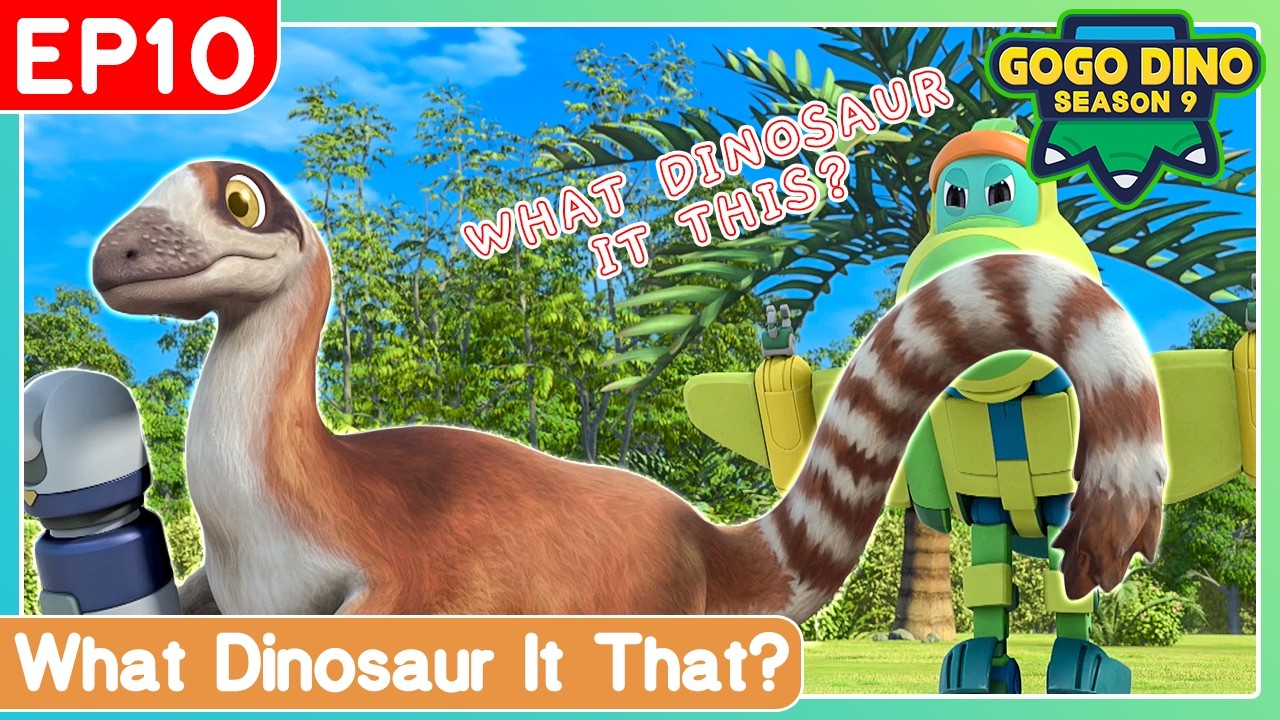 📺 GOGODINOS9 What Dinosaur It That? 🤔 | Dinosaurs Cartoon | Superhero Adventure | S8 EP10