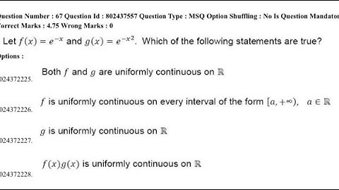 CSIR-NET(JRF)-Real Analysis-Part-C(26-11-2020).