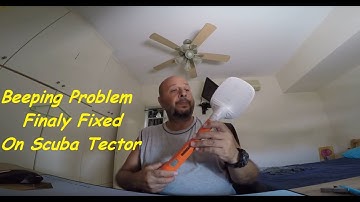 SCUBA TECTOR DETEKNIX METAL DETECTOR BEEPING PROBLEM FINALLY FIXED
