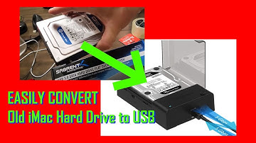 Convert Old Internal Hard Drive to USB Drive