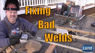 Welding Repair Aluminum Boat Dock Cracked Welds by Brandon Lund 3,475 views 5 months ago 29 minutes