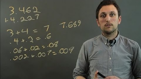 How to Do Partial Sums With Decimals : Fractions & Decimals