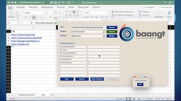 Check for broken links during regression tests with baangt open source test automation suite