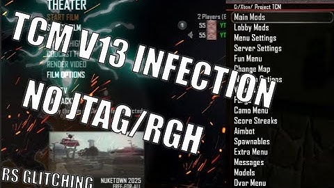 Bo2 - How To Get TCM V13 Mod Menu Theather Infection (NO USB OR JTAG) XBOX ONE & XBOX 360