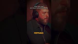Post Malone's Message to Follow Your Heart and Do What's Right for You Profile