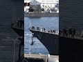 護衛艦接岸