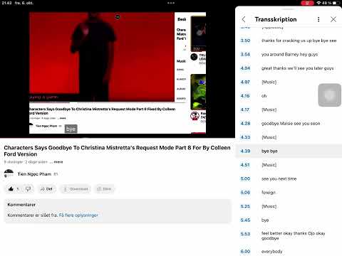 Characters Says Goodbye To Christina Mistretta S Request Mode Part 8 Fixed By Colleen Ford Version 