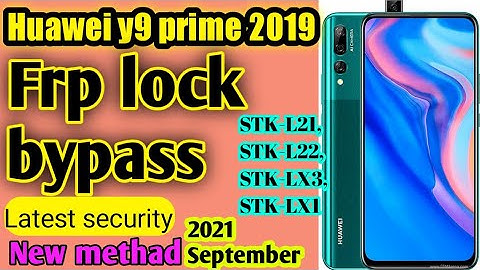 huawei y9 prime 2019 frp bypass | huawei 2021 September frp bypass