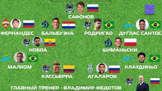 СИМВОЛИЧЕСКАЯ СБОРНАЯ ФУТБОЛЬНОГО СЕЗОНА-2021/22: &quot;СПАРТАК&quot; - НА ЛАВКЕ, MVP - БРАЗИЛЕЦ ИЗ &quot;ЗЕНИТА&quot;