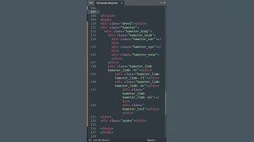 CSS hamster wheel #shorts #coding #css #trending #html #animation #programming #frontend #viralvideo