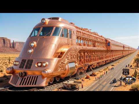 You WON'T BELIEVE the SIZE of these GIANT TRAINS