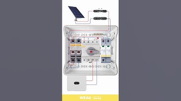 Wiring Solar: Installing DC Disconnect, SPD & Fuse in a Combiner Box.