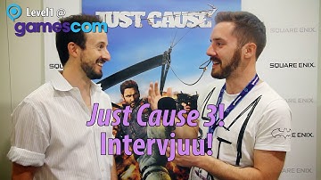 JUST CAUSE 3 INTERVJUU! Level1 @ gamescom 2015
