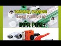 How to joint PPR PIPE(Tagalog) fusion or welding ppr full tutorial