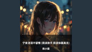 宁肯流泪不留情 (我该放手 我该体面离去)