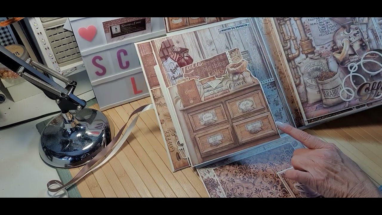 TUTO ALBUM COFFEE AND CHOCOLATE - PRÉSENTATION FINALE