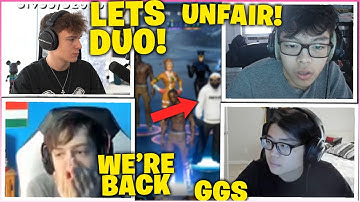 CLIX & PETERBOT Embarrassed ASIANJEFF & KHANADA For The FIRST TIME In 3v3 ZONE WARS WAGER (Fortnite)