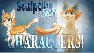 Your Characters in My Style || Sculpting and Drawing Subscriber's OCs