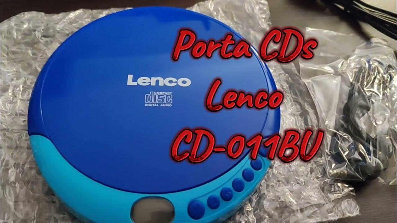 Porta CDs Lenco CD-011BU: Increíbles prestaciones por un excelente precio.  - YouTube