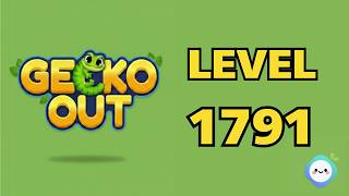 Gecko Out level 1791 Walkthrough & Solution
