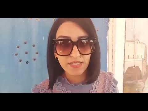 نهى العيساوي أصغر نائبة في مجلس النواب تدلي بتصريح بعد استدعائها من طرف فرقة مكافحة الإرهاب للتحقيق