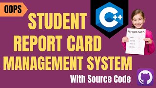 Student Report Card Management System with OOPS | Complete C++ Project with source code | Urdu/Hindi