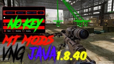 Codm Mod menu VNG 1.8.40 Safe Main ID Java | MT Mods