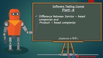 What is the difference between Service  based and Product based companies @theengineershow