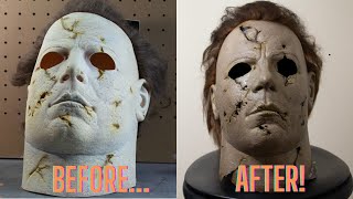 Trick or Treat Studios Rob Zombie Michael Myers Mask Rehaul: DIY Tutorial
