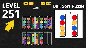 Ball Sort Puzzle Level 251