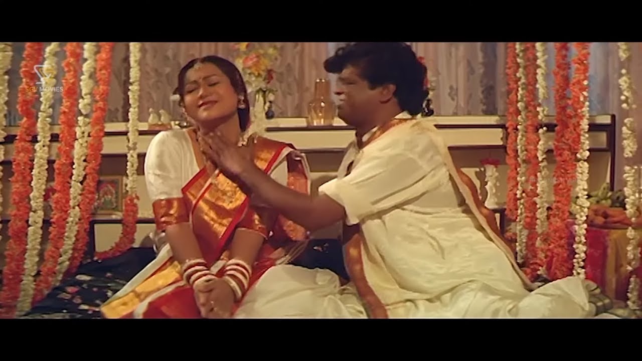 ಪ್ರಸ್ತದ ದಿವಸ ಹೆಂಡ್ತಿ ಮೂಕಿ ಎಂದು ತಿಳಿದು ಗಾಬರಿಗೊಂಡ ಟೆನ್ನಿಸ್ ಕೃಷ್ಣ - Mangalasutra Movie Comedy Scenes