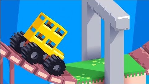 Fancade : Gameplay Walkthrough Android, Ios Part-1 Drive Mad DF1 #fancade #drivefancade #mobilegame